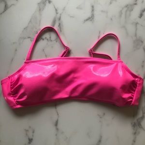 Xhilaration Hot Pink Bathing Suit Top